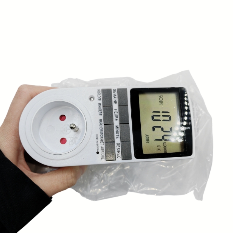 Timer Dual Outlet - Presa timer programmabile da 7 giorni,