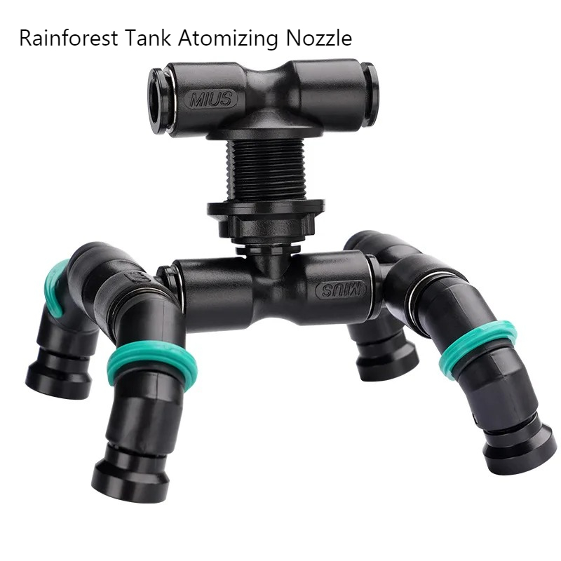 Misting Nozzle Reptile - Mini ugello nebulizzatore regolabile per rettili,