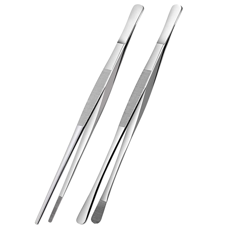 Feeding Tong Stainless - 2 pezzi pinze da cucina da