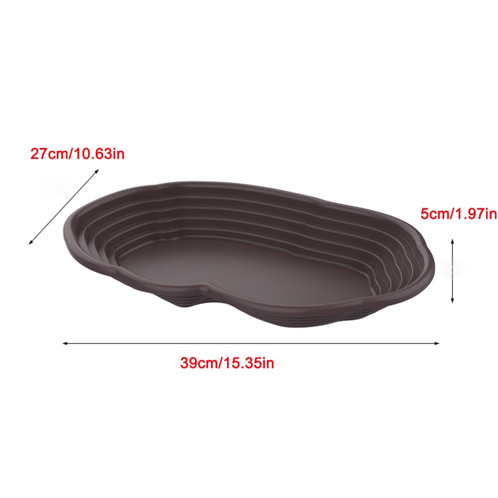 Water Dish Reptile - Piatto da bagno per rettili Anfibi