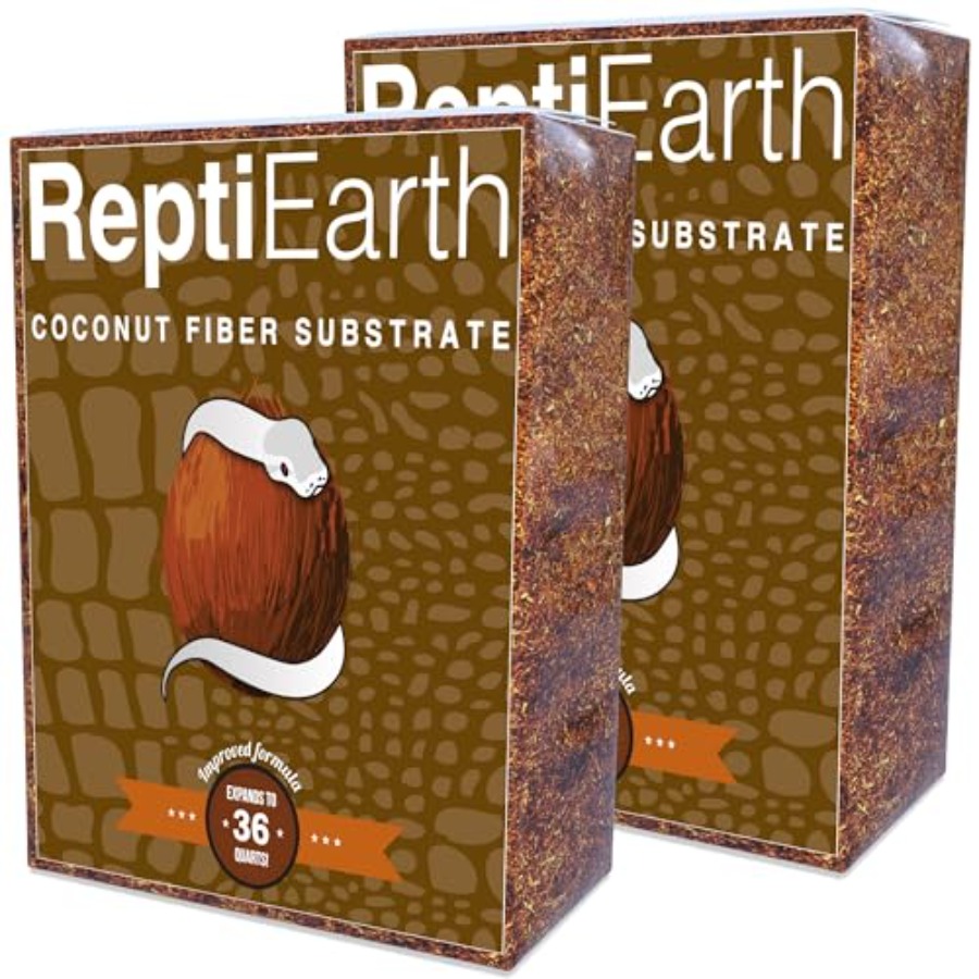 Substrate Coconut Fiber - Substrato bioattivo per terrari per serpenti,