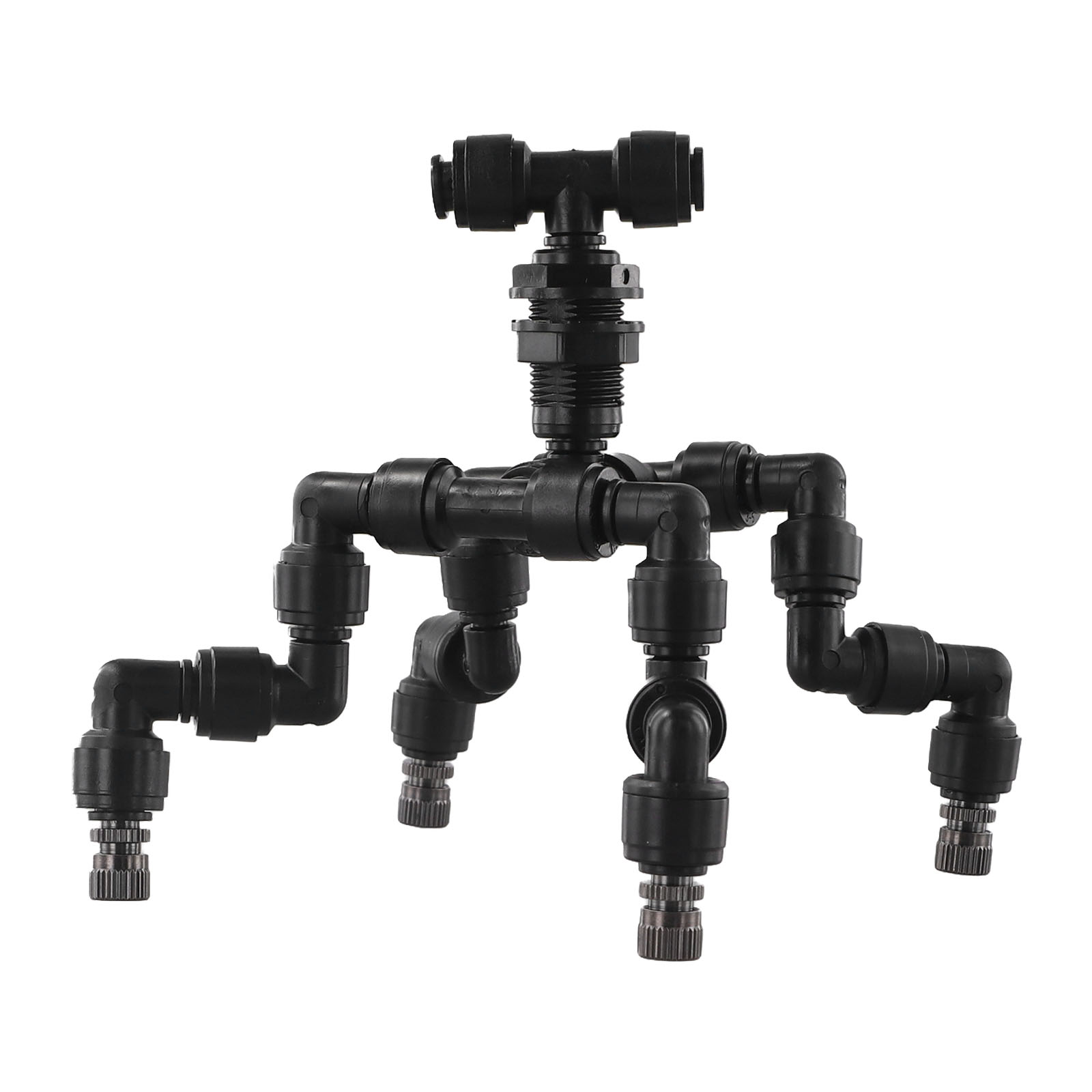 Misting Nozzle Reptile - Ugello nebulizzatore in plastica nera con