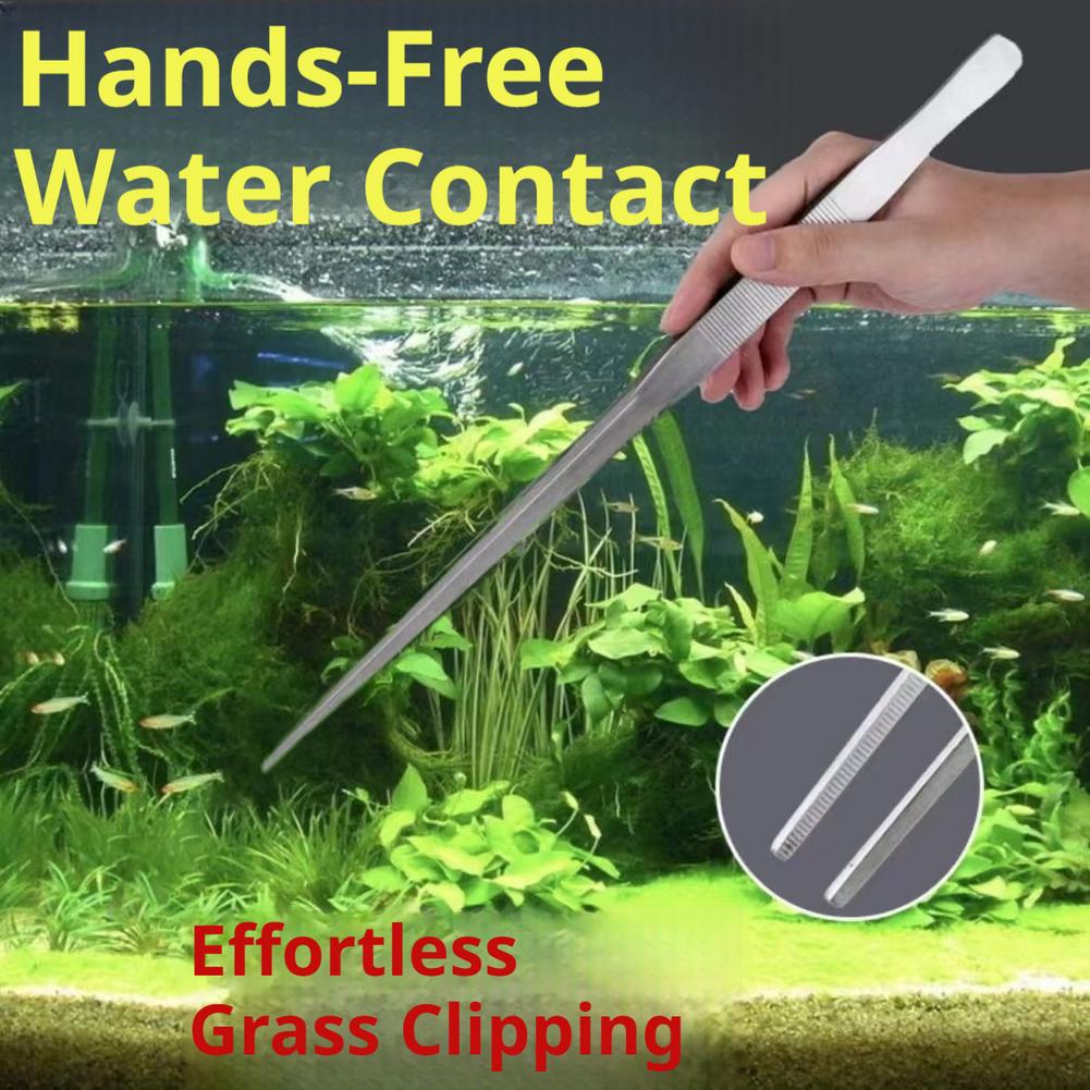 Feeding Tong Stainless - Pinzette in Acciaio Inox per Acquario,