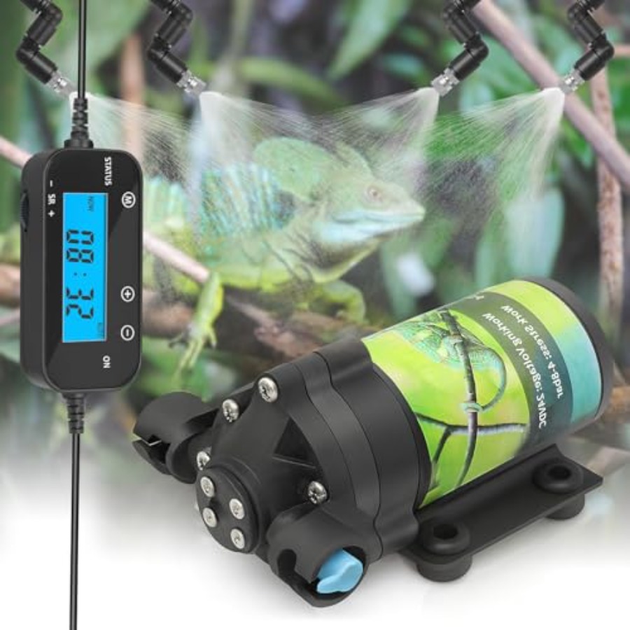 Misting Nozzle Reptile - Sistema di Nebulizzazione per Terrari: Plastica