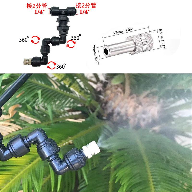 Misting Nozzle Reptile - Nuovo Nebulizzatore Regolabile per Rettili, Spruzzatore