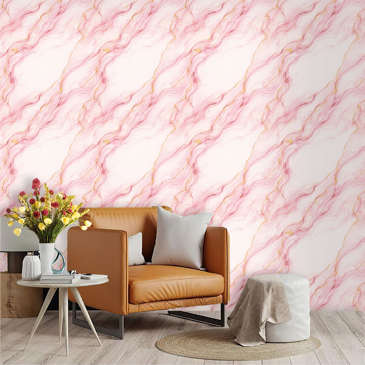 Pvc Panel Background - 1 pz Carta da Parati Autoadesiva