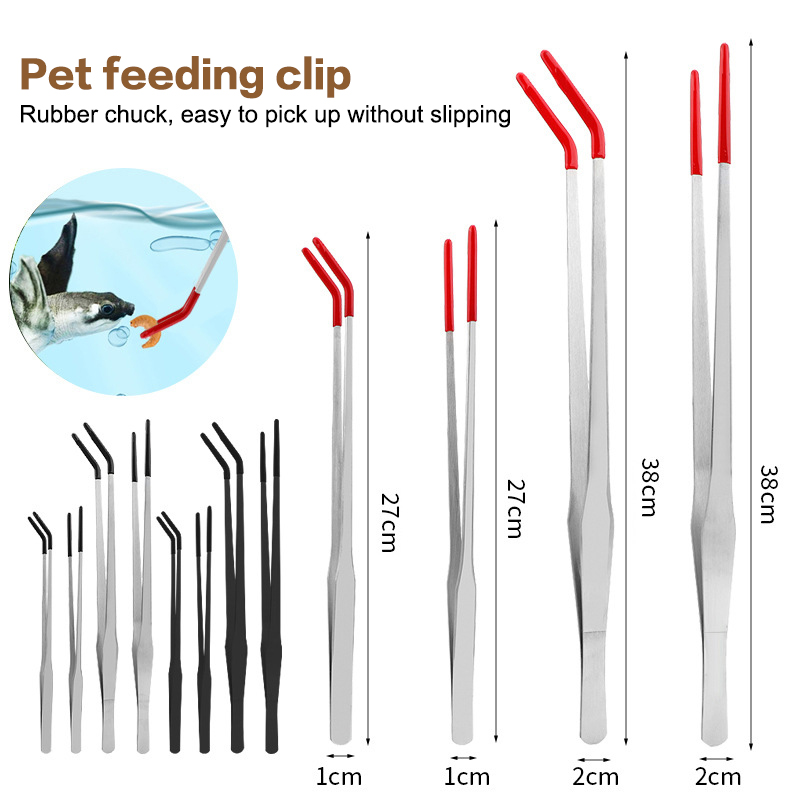 Feeding Tong Stainless - Pinze per rettili in acciaio inossidabile