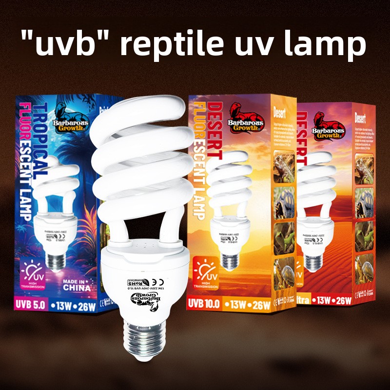 Vitamin D3 Reptile - Crescita barosa Rettile UVB 10.0 Lampada