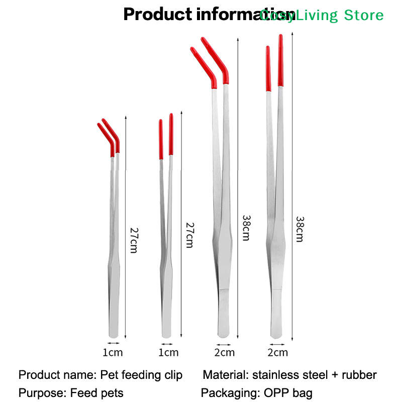 Pinze per alimentazione rettil - Feeding Tong Stainless recensione e prezzo