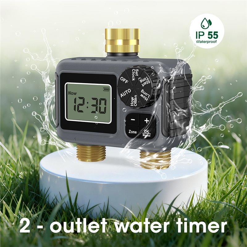 AY14 - Timer per Irrigazione A - Timer Dual Outlet recensione e prezzo
