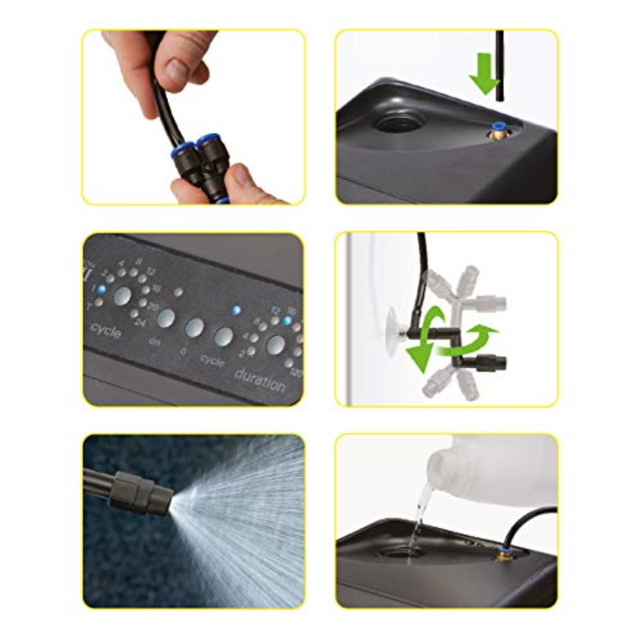 Sistema di nebulizzazione per  - Misting Nozzle Reptile recensione e prezzo