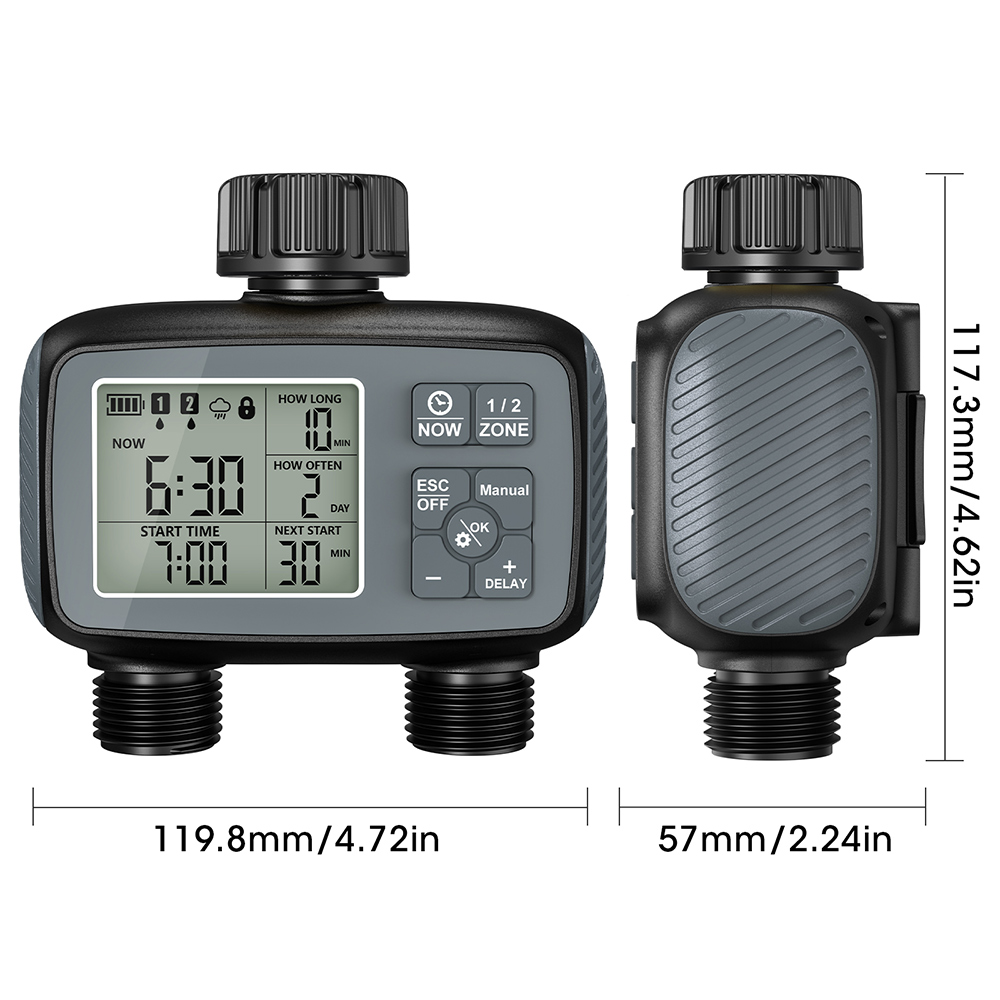 Nuovo Timer Irrigazione Progra - Timer Dual Outlet recensione e prezzo