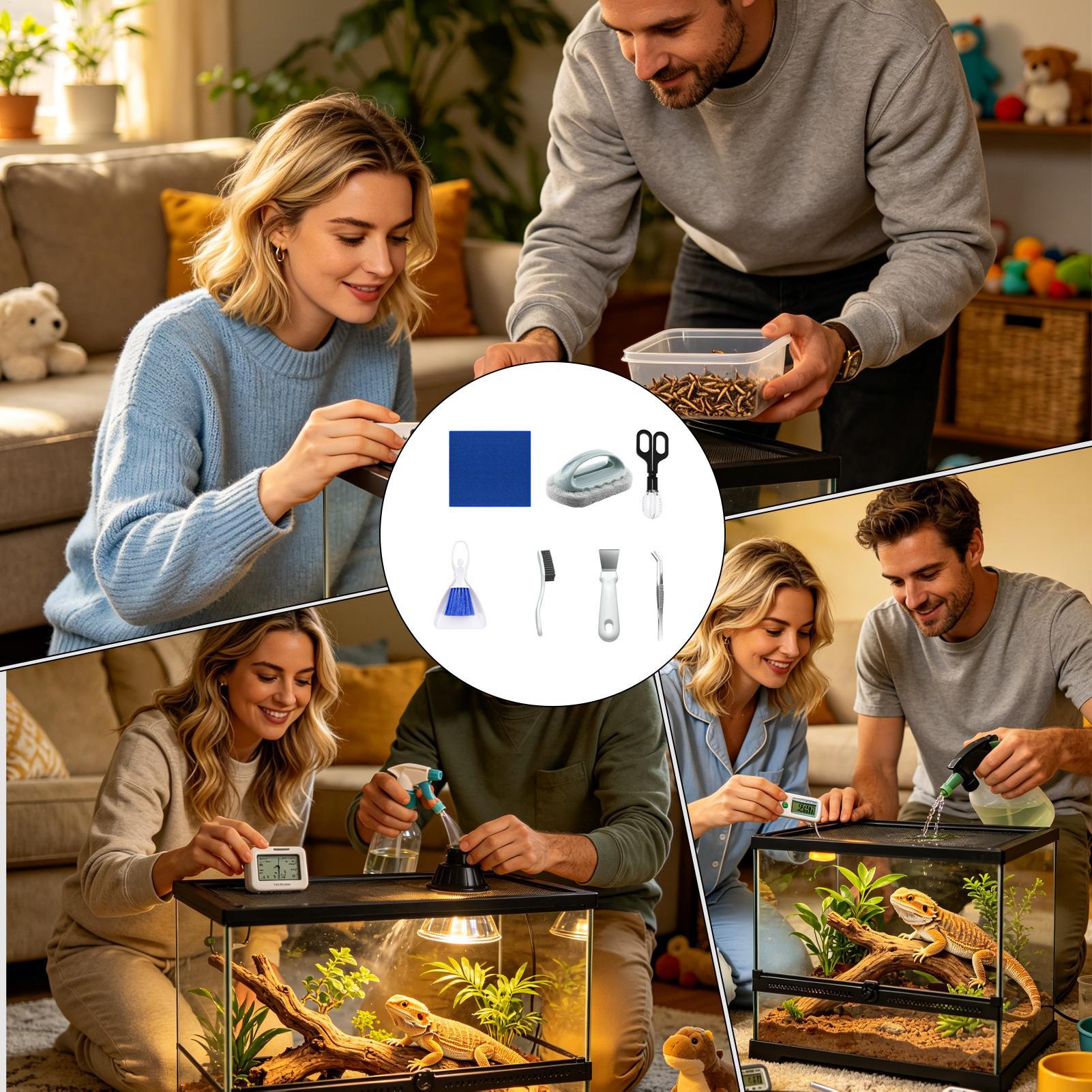 Kit di Pulizia per Terrari con - Feeding Tong Stainless recensione e prezzo