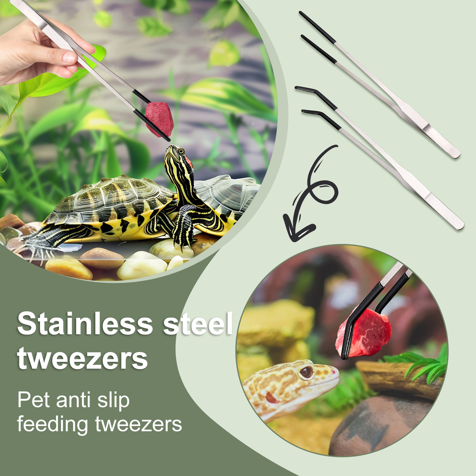 Pinzette lunghe per alimentazi - Feeding Tong Stainless recensione e prezzo
