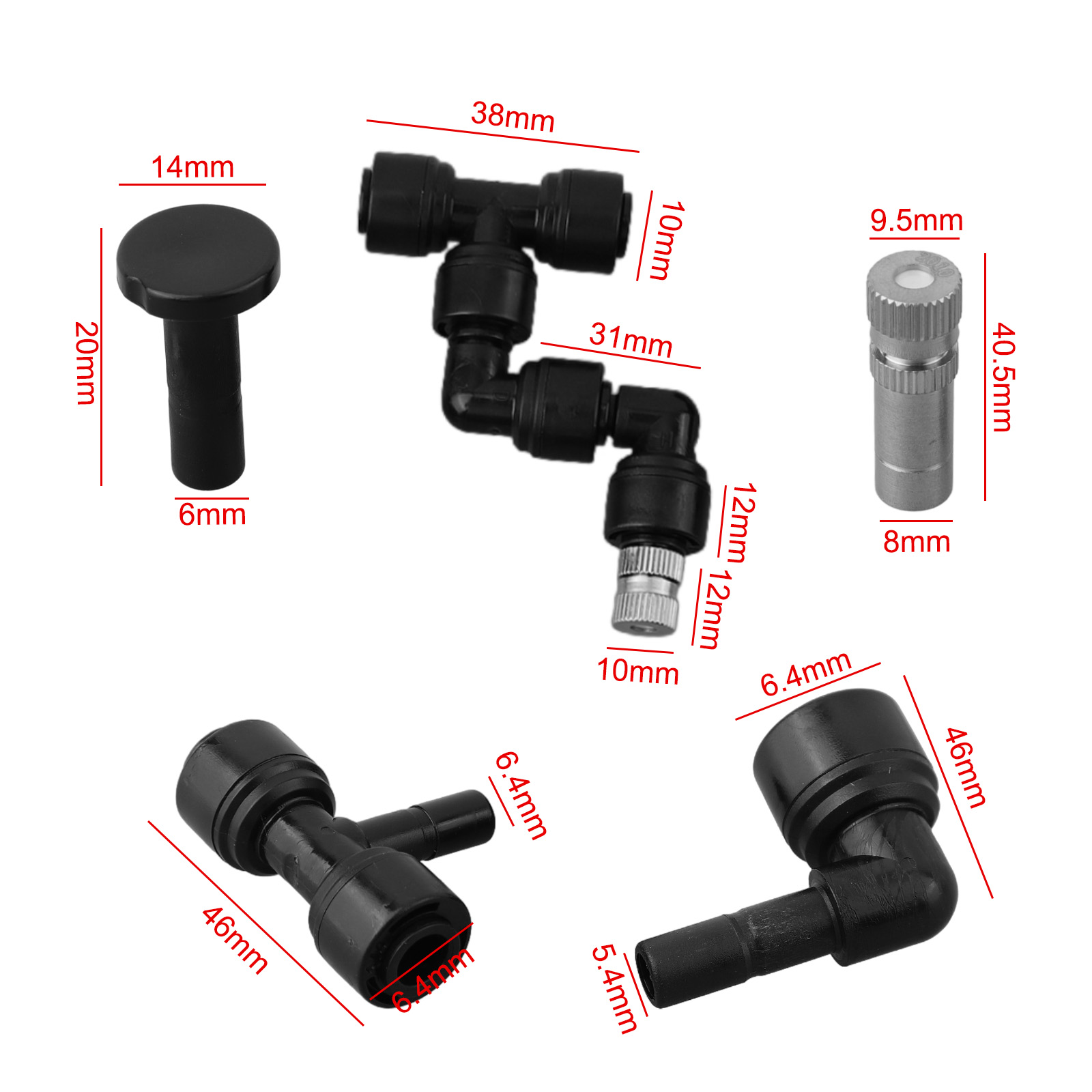 Ugelli nebulizzatori in plasti - Misting Nozzle Reptile recensione e prezzo