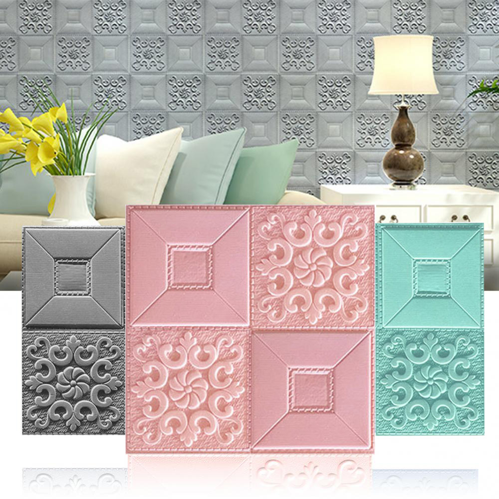 10 pz 3D piastrelle muro di ma - Pvc Panel Background recensione e prezzo