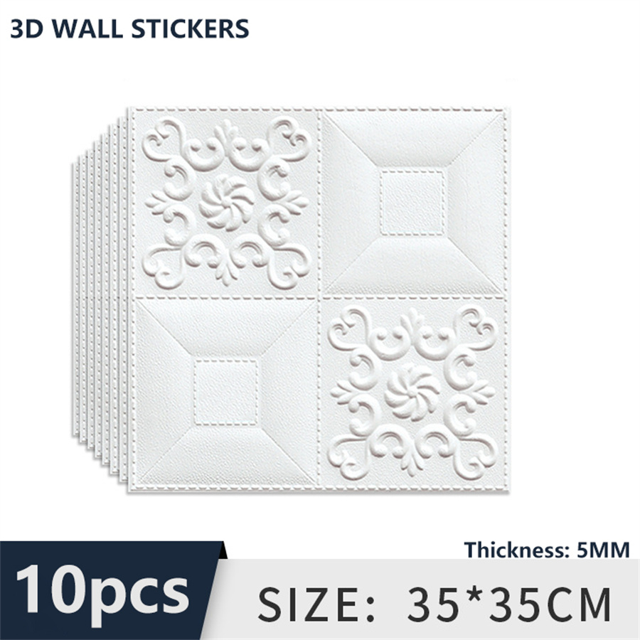 10 pz 3D piastrelle muro di ma - Pvc Panel Background recensione e prezzo