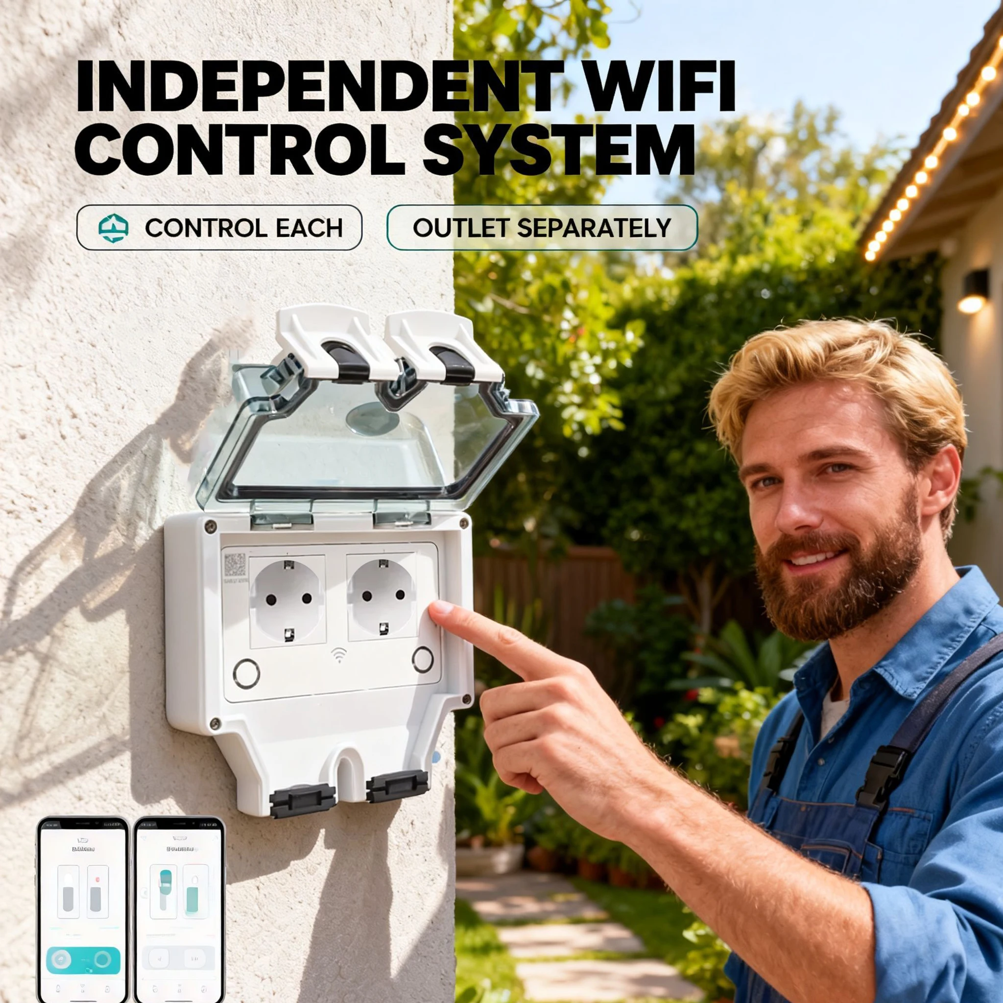 Tuya Presa elettrica a muro im - Timer Dual Outlet recensione e prezzo