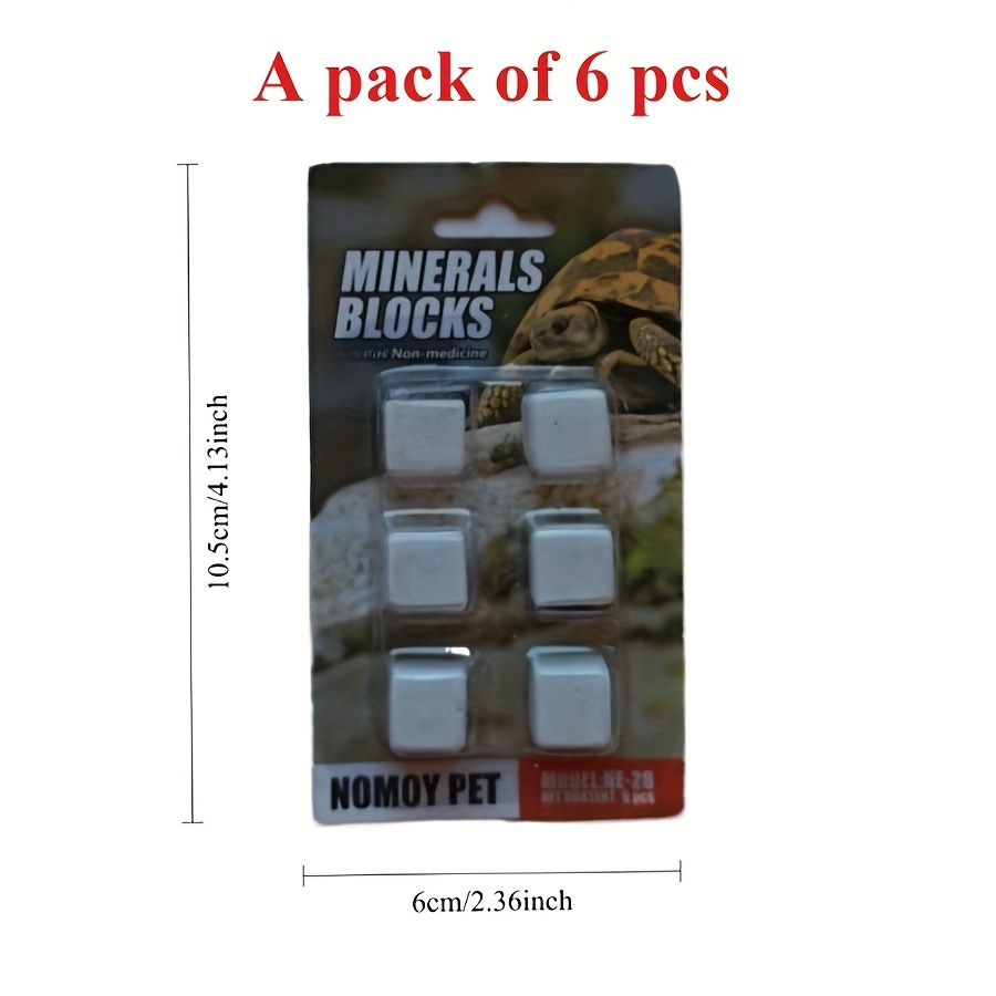 6 Pezzi Blocchi di Calcio Mine - Calcium Powder Reptile recensione e prezzo
