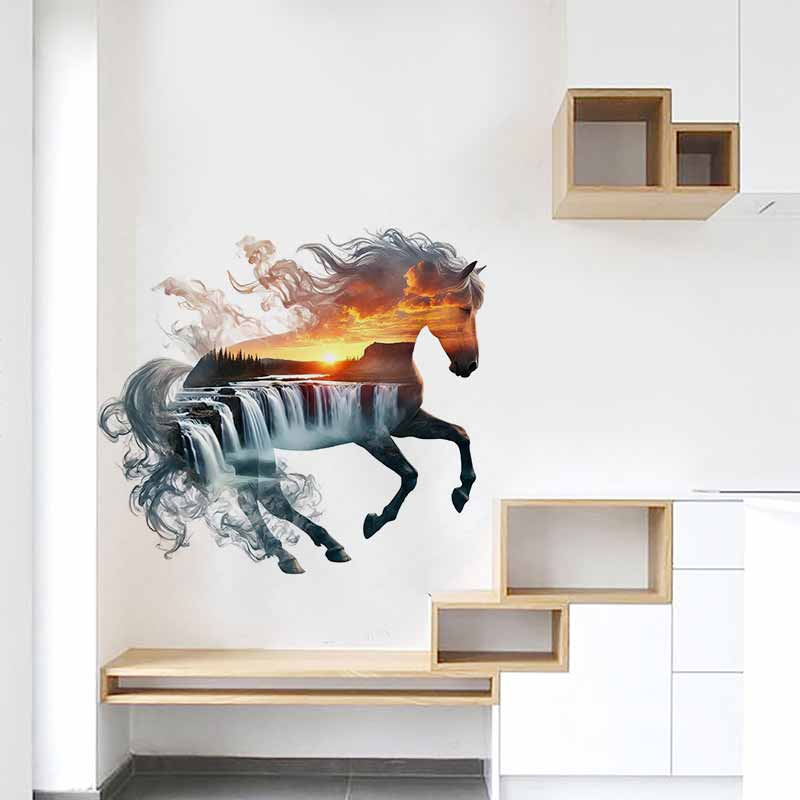 Adesivi con immagini di cavall - Pvc Panel Background recensione e prezzo