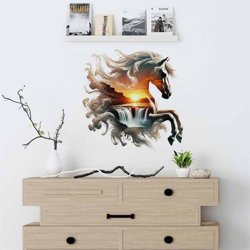 Adesivi con immagini di cavall - Pvc Panel Background recensione e prezzo