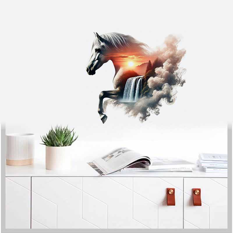 Adesivi con immagini di cavall - Pvc Panel Background recensione e prezzo